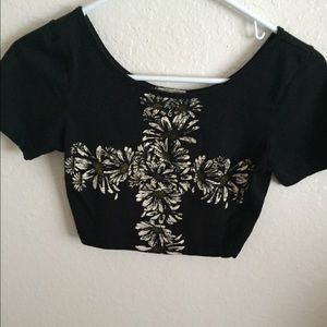 really cropped tee!!!