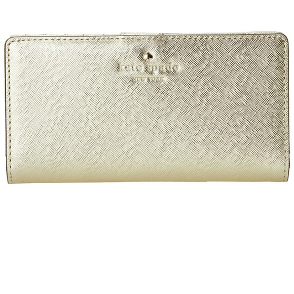 Kate Spade gold wallet