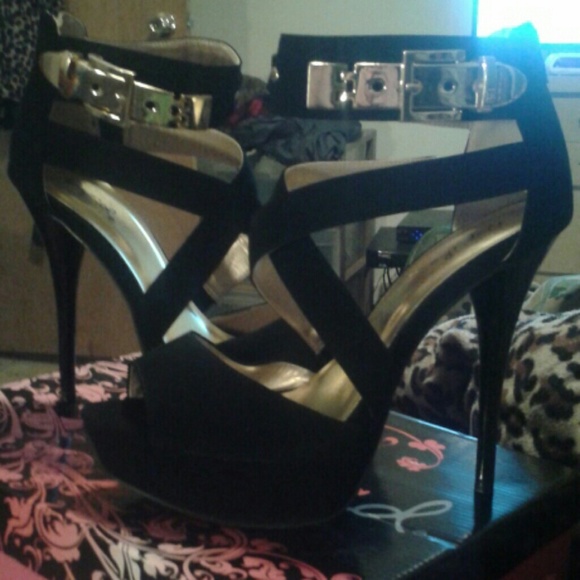 Sexy black heels