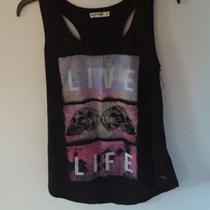 Live Your Life tank top