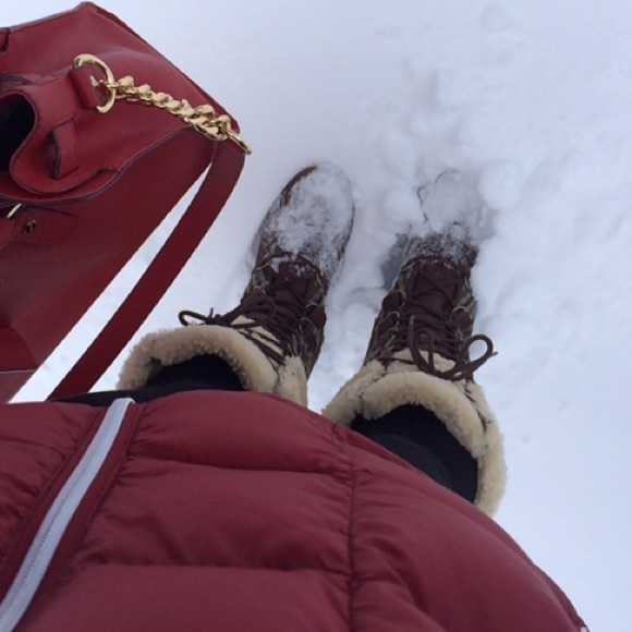 UGG Shoes - Plaid Sheepskin UGG DuckBoots