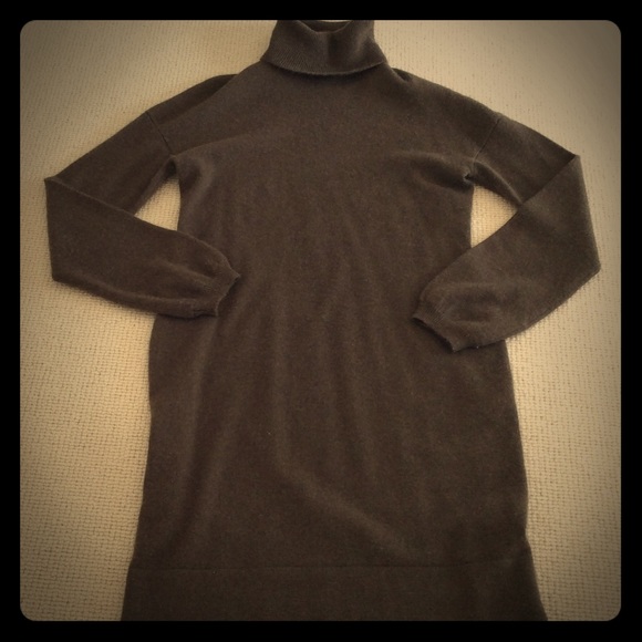 Vince cashmere sweater dress.