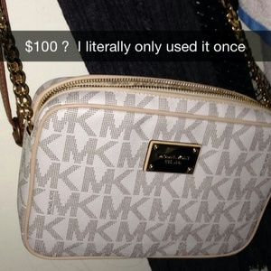 Micheal Kors Strap Purse
