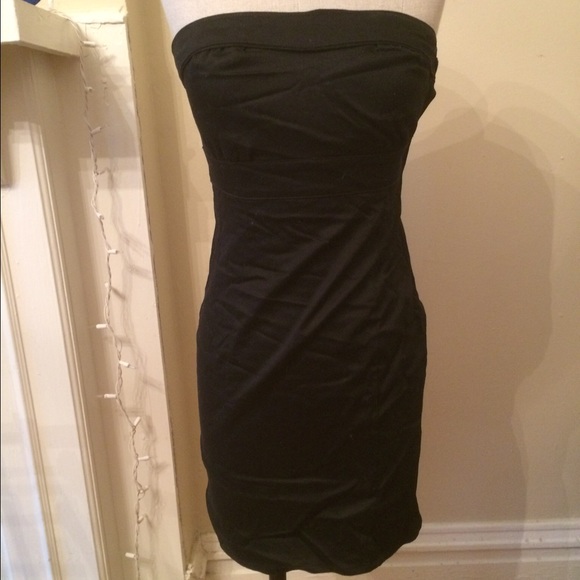 H&M strapless mini dress