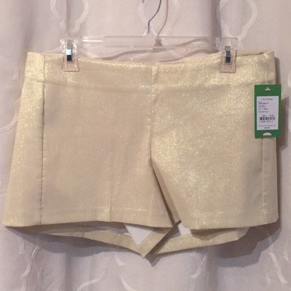 SOLD ON EBAY Lilly Pulitzer Gold metallic
