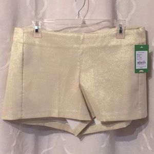 SOLD ON EBAY Lilly Pulitzer Gold metallic