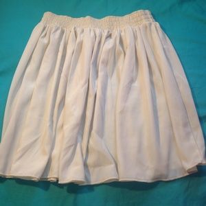 American Apparel Beige Skirt.