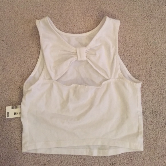 White Crop Top