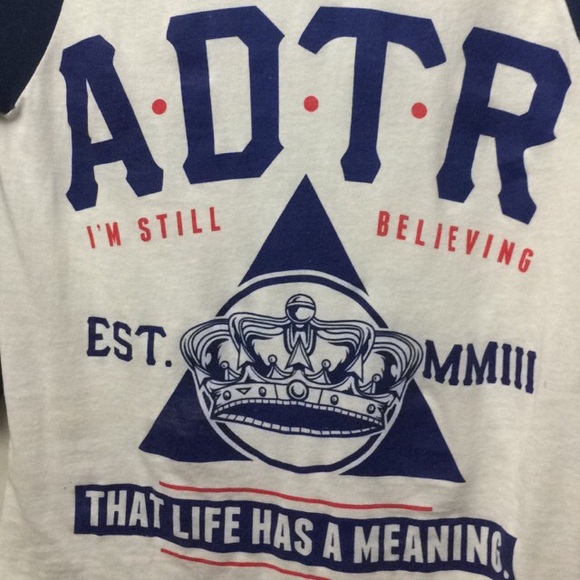 A Day To Remember 3/4th Sleeve Tour Band Tee