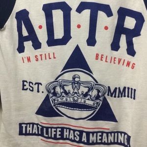 A Day To Remember 3/4th Sleeve Tour Band Tee