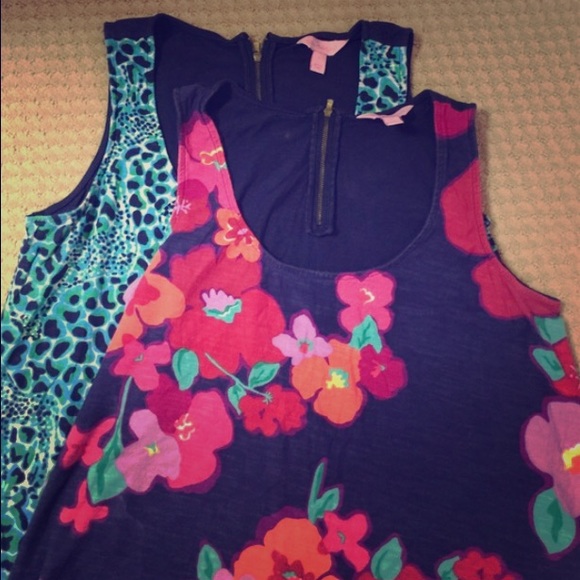 Lilly Pulitzer gorgeous print tank bundle