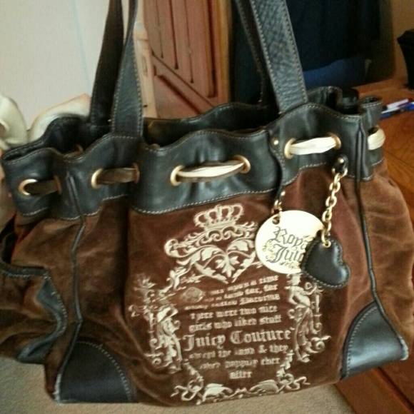 Brown Juicy Couture hand bag