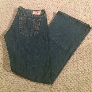 True Religion Flare Leg Jeans