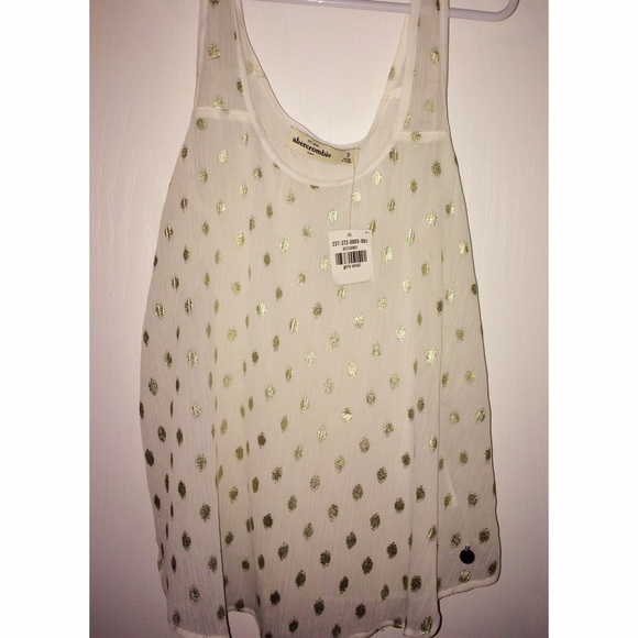 Abercrombie sheer top