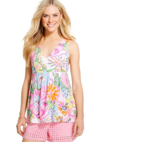 Lilly Pulitzer for Target Nosey Posey Tank Small