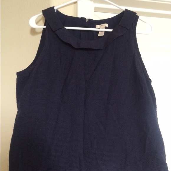 SOLD in Bundle: JCREW Sleeveless Top - Navy