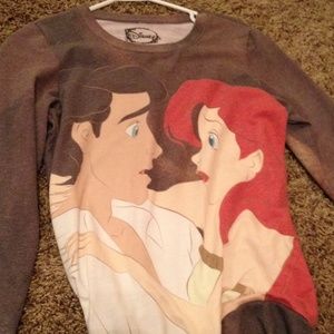 Sweater with Ariel on it