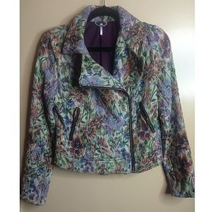 Free People Floral Jacket