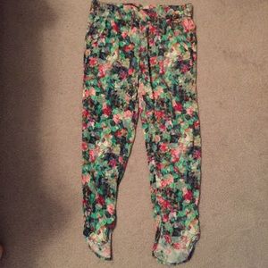 Anthropologie aquarelle pants