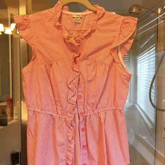 Anthropologie Odille button down blouse 6 8