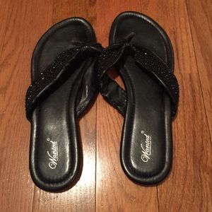 Black sandals