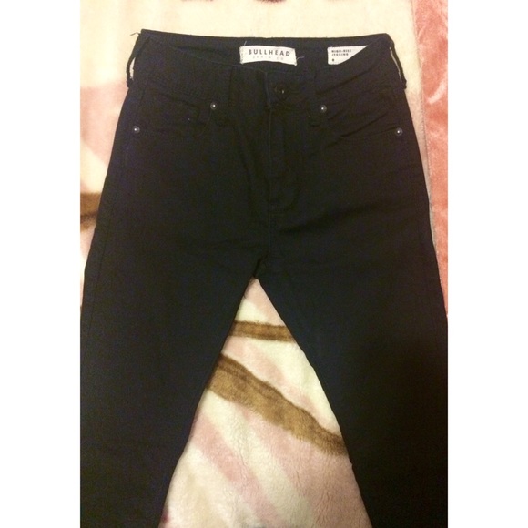 Pac Sun Bullhead Black High-Rise Jeggings