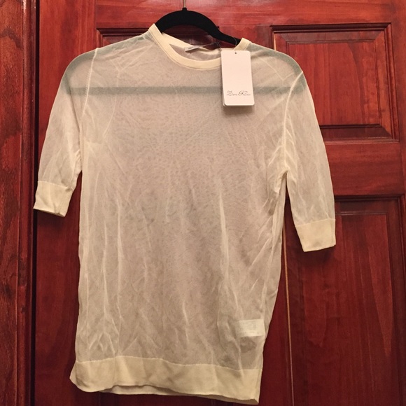 NEVER WORN! Zara knit sheer shirt