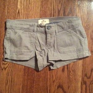 Gray/Khaki HOLLISTER shorts! NEVER WORN
