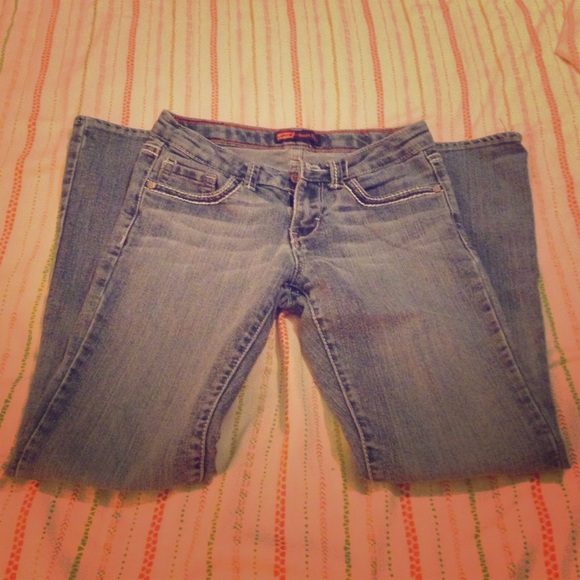 Girls Levi boot cut jeans size 12