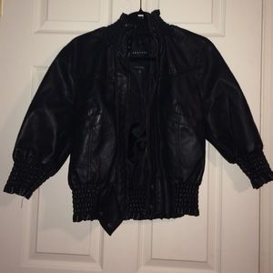 Black leather Jacket