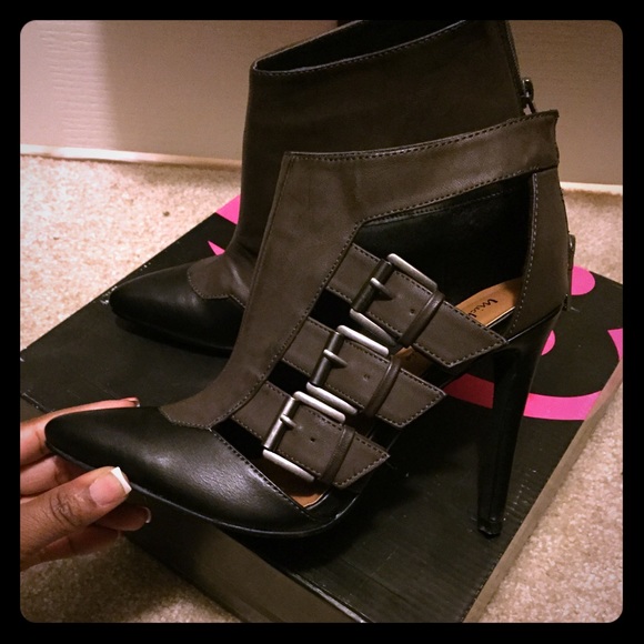 Strappy booties