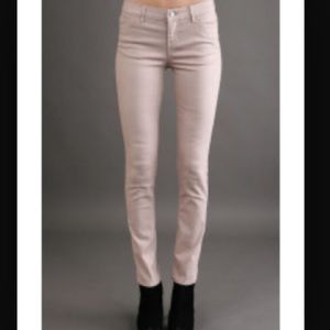 Dittos Dawn Pearl Grey Coated Denim