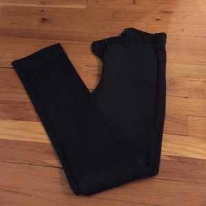 Charcoal legging style pants