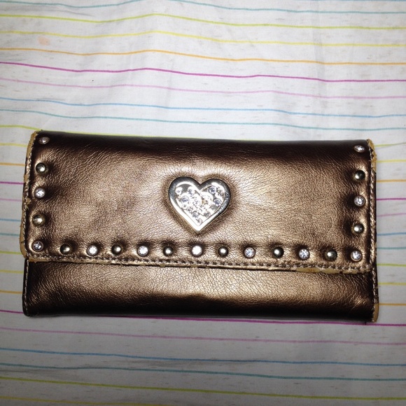Gold Kathy VanZeeland wallet
