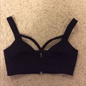 Stella black bralette