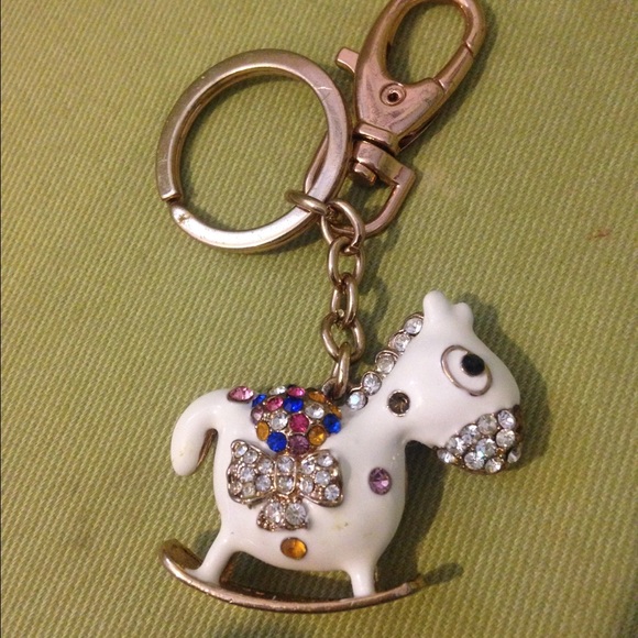 rocking horse keychain