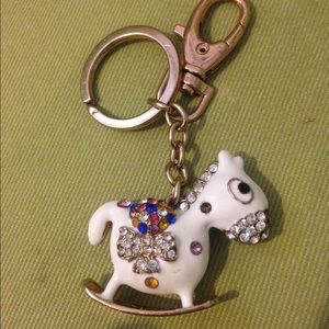 rocking horse keychain