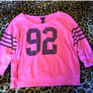 Pink top and cheetah print bra bundle