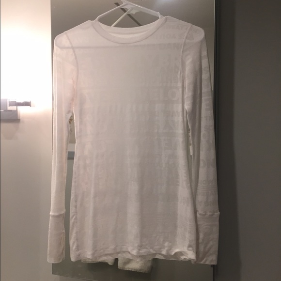 Lululemon long sleeve shirt