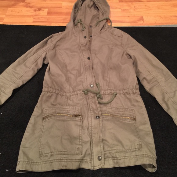 Olive green light jacket