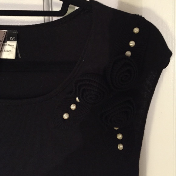 Black sweater dress - Picture 2 of 3