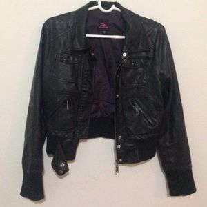 2B BeBe Faux Leather Jacket