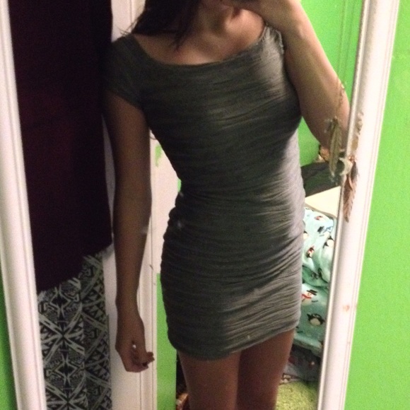 Grey party dress