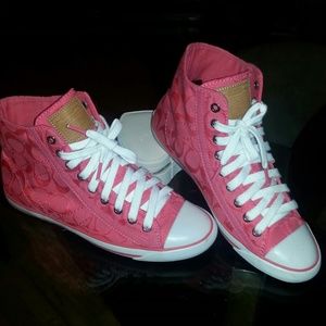 COACH SHOES PRETTY IN PINK