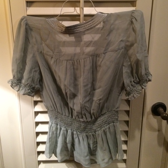 Top - green with detail - Picture 2 of 2