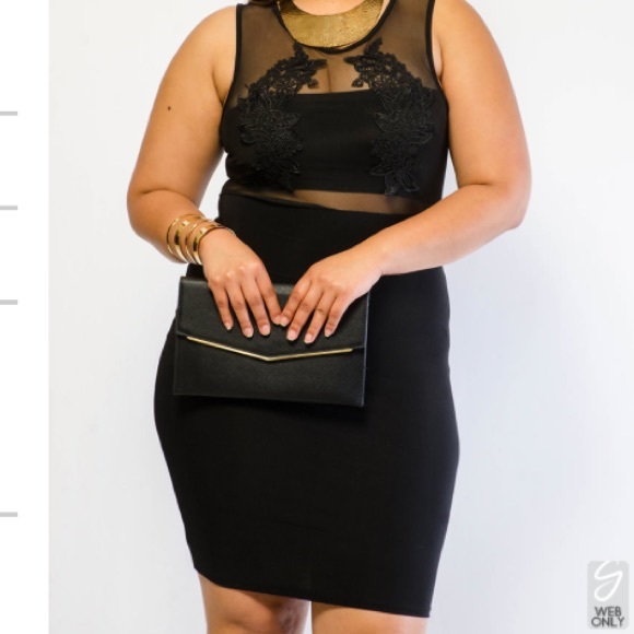 Sexy black dress