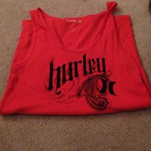 Orange Hurley Tank
