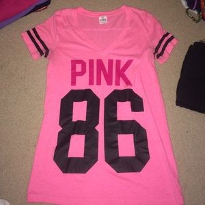 PINK V-neck