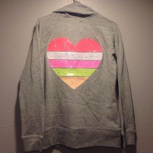 NEW Victoria's Secret Sequined Hoodie