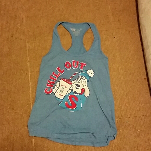 Blue tank top